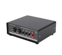 Elprico Distributore DI Box, Convertitore Bilanciato a Doppio Canale Splitter Attivo Professionale DI Box con Eliminazione del Rumore per la Registrazione in Studio e L'audio Dal