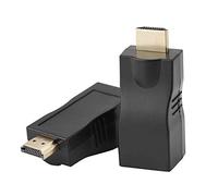 Elprico Extender HDMI, HDMI 30m a RJ45 Network Cable Extender Converter Ripetitore su CAT-5e CAT6