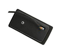 Elprico F-5T Pickup per Chitarra, Accordatore Digitale con Equalizzatore a 5 Bande, Perfetto per le Esibizioni Sul Palco, Nero, Confezione da 1