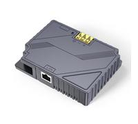 Elprico Gigabit Poe Iniettore Dc9-36v 150w Ethernet Poe Iniettore con Guardia ESD Facile Connessione per la Rete di Computer ABS 1 X Gige