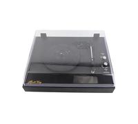 Elprico Giocatore di Registrazione in Vinile, Giradischi a 3 velocità con Altoparlanti Stereo Player per i Registri del Fonografo Vintage, AUX in un Giradischi (Spina europea)