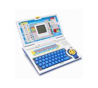 Elprico Giocattolo Laptop per Bambini per L'Apprendimento con Suoni | Giochi di ortografia, melodie ed esercizi di alfabeto;struttura leggera in ABS per i viaggi;funziona con 3 batterie AA (non
