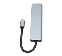 Elprico Hub USB C, Adattatore Hub USB 6 in 1, Interfaccia Multimediale da Tipo C a HD USB 3.0 USB 2.0 Scheda di Memoria PD Scheda di Memoria Adattatore USB C Multiporta