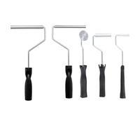 Elprico Kit di Strumenti per Rulli in Fibra di Vetro, 5 Pezzi Set di Rulli a Bolle di Laminazione in Resina di Vetroresina per Progetti Compositi in Resina di Stampi Riparazione di