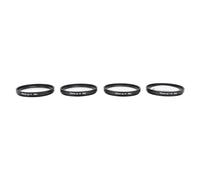 Elprico Kit Filtro per Lenti Macro Ravvicinato con Lenti +1, +2, +4, +10 per Fotografia, Filtri in Vetro Ottico, Costruzione a Doppio Filettatura, Protettivo Incluso per Vari Soggetti (52 mm)