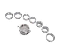 Elprico Kit Supporto Movimento Orologio, Set Base di Fissaggio 8 Pezzi Strumento Riparazione Orologio con Supporto Principale, per Movimenti 2824 2671 7750 2000 8500 3100 3135