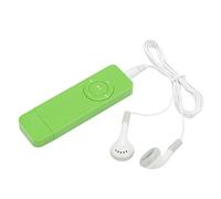 Elprico Lettore MP3 Compatto e Portatile, Supporto Audio Senza Perdita Fino a 64 GB, Ascolta i Romanzi, con una Lunga Durata della Batteria, per gli Studenti Che Gestiscono Viaggi (GREEN)