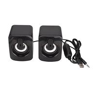 Elprico Mini Altoparlante per Computer, Altoparlante Cablato con Bassi Chiari e Senza Distorsione Alimentato Tramite USB per PC Desktop