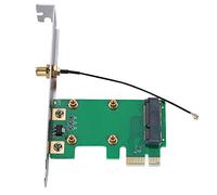 Elprico Mini-E su PCI-E Reser Extender Adapter Card con Deflettore a Piena Altezza per PC Desktop SSD WLAN WWlan Network Card Conversion