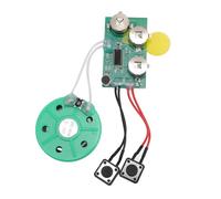 Elprico Modulo Audio Attivato Pulsante con Altoparlante e capacità di Registrazione Facile 120 Secondi per Saluti Personalizzati, Progetti Fai -da -te e Artigianato per le Vacanze