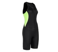 Elprico Mutandina Intera da Donna in Neoprene 2mm, Senza Maniche, con Zip
