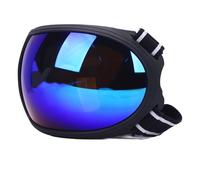 Elprico Occhiali da Corsa Durevoli per, Equipaggiamento Protettivo Dalla vestibilità Comoda per gli Appassionati di Corse (BLUE)