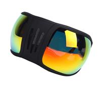 Elprico Occhiali da Corsa Durevoli per, Equipaggiamento Protettivo Dalla vestibilità Comoda per gli Appassionati di Corse (rosso)