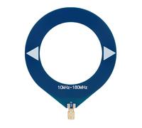Elprico Piccola BB, da 10 KHz a 180 MHz, Ciambella Ad Ampio Frequenza con Convertitore a Bassa Impedenza SMA Antenne Antenne Portatili per Uso Esterno in Campeggio ((Blu) SMA maschio)