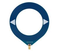 Elprico Piccola BB, da 10 KHz a 180 MHz, Ciambella Ad Ampio Frequenza con Convertitore a Bassa Impedenza SMA Antenne Antenne Portatili per Uso Esterno in Campeggio ((Blu) femmina SMA)