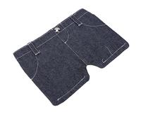 Elprico Porta Carte Creativo Portatile con Mini Portafoglio Jeans per Uso Quotidiano Casual Compatto e Divertente