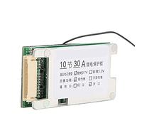 Elprico Protection Board, 10S 36V 30A Li-ion 18650 Batteria Protezione Scheda PCB con funzione di bilanciamento