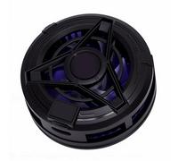 Elprico Raffreddatore per Cellulare a Semiconduttore, Raffreddatore per Telefono Magnetico RGB a Basso Rumore, Ventola di Raffreddamento per Cellulare con Morsetto per Giocare Guardare (BLACK)