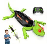 Elprico Robot Giocattolo Cingolato per Muri, Macchina Telecomandata per Arrampicarsi Sui Muri con Movimenti Realistici per Bambini, Divertente Scherzo per Ragazzi e Ragazze, Arrampicata (GREEN)