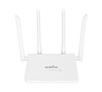 Elprico Router Wi-Fi 4G LTE con slot per scheda SIM, 300 Mbps, sblocca l'hotspot wireless mobile con 4 antenne da 5 dBi per l'agenzia di viaggi (spina UE)