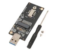 Elprico Scheda Adattatore Modulo USB 3.0 4G, Convertitore NGFF M.2 Chiave B a USB 3.0 con Slot per Scheda SIM per Modulo 4G 5G