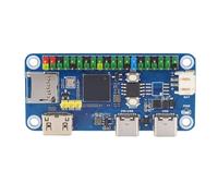 Elprico Scheda di Sviluppo RP2350-PiZero, Basata su Processori Dual ARM Cortex-M33 o Dual Hazard3 RISC-V , Memoria Flash da 16 MB, Interfaccia DVI, Slot per Scheda Micro TF, Porta