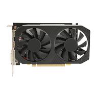 Elprico Scheda Grafica da Gioco 560, GPU 128bit 4GB GDDR5 60Hz Uscita Scheda Grafica 4K, Doppia Ventola di Raffreddamento Accessori per Computer per PC da Gioco