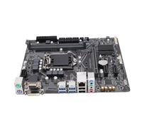 Elprico Scheda Madre ATX, LGA 1200 DDR4 a Doppio Canale Fino a 2933 MHz, Supporto CPU I9 I7 I5 I3 di Decima Generazione, PCI Express 3.0, 6 Porte Serial ATA III, 1 Scheda Madre Computer