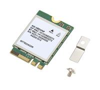 Elprico Scheda WiFi 6E M.2 a Tripla Banda da 5374 Mbps con MU MIMO5.2 per Win10, Win11,