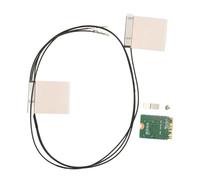 Elprico Scheda WiFi 6E, Scheda di Rete Wireless NGFF M2 con Bluetooth 5.2, Adattatore WiFi per PC TRI per 10 11, Linux (Costruito in 2 antenne)