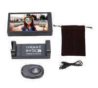 Elprico Schermo Selfie del Telefono, Display per Fotocamera Posteriore 4K con Remoto Bluetooth e Wifi a Doppia Banda per Accessori per Fotografie in Streaming Live