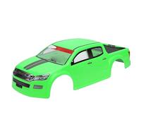 Elprico Scocca per Carrozzeria di Camion RC 1/10, Scocca di Ricambio per Auto RC Leggera e Trasparente con vestibilità Precisa, per Veicoli Telecomandati con Passo da 26 Cm (GREEN)