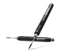 Elprico Set di Saldatura USB Premium con Batteria Ricaricabile Batteria a Riscaldamento Rapido Saldatura per per la Riparazione Elettronica Metal Ad Alta capacità (Set di ferro di saldatura)