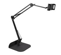 Elprico Supporto per Telefono a Collo di Cigno per Scrivania da Letto, Supporto per Telefono da Comodino con Angolazione Regolabile, per Stabile con Telecomando per