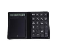 Elprico TAMPADE NUMERE Bluetooth, Tastiera Numerica Wireless Piegabile con Calcolatrice del Display e Touchpad, Numero Wireless Pad Slim 23 Tasti Portatili Contabile Tastiera Numpad per