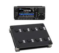 Elprico Tastiera Esterna del Ricetrasmettitore, Configurazione e Utilizzo Semplici, Materiale ABS, Cuscinetti Antiscivolo, Compatibile con IC 705 IC 7600 IC 7610 IC 7300 IC 9700, Cavo da