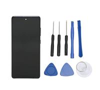 Elprico Telefono di Digitalizzatore del Touch Screen per S20 FE, Visualizzazione del Diodo Emettima Organica, S20 SCHEMAMENT SOSTRAZIONE SET con Frame