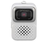 Elprico Video Registratore HD Mini Camera 1080P, Videocamera Digitale Portachiavi con Display HD da 0,96 ", Fotocamera Portatile per Viaggi, Vlog, Colpi Notturni, Registrazione dello (WHITE)