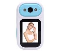 Elprico Videocamera a 2 Vie, Fotocamera di Sicurezza della Videochiamata Full Call da 5 MP con Rilevamento Umano AI, Schermo da 2,8 Pollici, WiFi da 2,4 G, per la Sicurezza Domestica