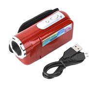 Elprico Videocamera Digitale 16X DV, Portatile con Schermo LCD TFT - Il Miglior Regalo per Bambini e Ragazzi (Rosso)