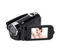 Elprico Videocamera digitale Videocamera Schermo da 2,7 pollici Rotazione 270 ° Video USB HD ad alta(black, European regulations)