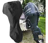 ELR Copertura per motore fuoribordo per barche impermeabili per motori fuoribordo UP-5HP/8-10HP/15-20HP/25-30HP/40-50HP/60-90HP/100-150HP (tessuto Oxford 420D, 71x76 x 64 cm per 60-90HP. )