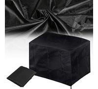 ELR Copertura per stampante, copertura antipolvere di varie dimensioni, compatibile con stampanti HP Color Laserjet Pro MFP M177fw/M277dw, protezione antipolvere nera (S: 42,9 x 42,9 x 32 cm)