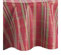 Elrene Home Fashions Shimmering, Rosso, 60" x 84" Oval (Tablecloth)