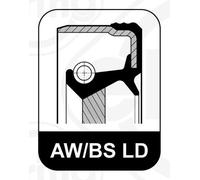 Originale ELRING Paraolio Albero Motore Guarnizione 419.700 per Fiat Iveco