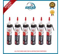 Elring Dirko HT Nero Guarnizione Maker 200ML - 6X Alta Temp Sigillante Tubi