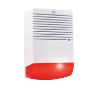 Elro ADS1F Sirena di Alarme con Luce Lampeggiante LED