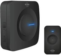Elro DB3000 Set di campanello senza fili - con ricevitore a batteria - Nero