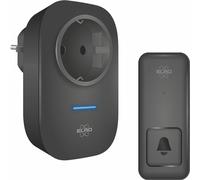 Elro Set di campanelli cinetici senza fili DB4000 - con ricevitore a inserimento con presa - non richiede batterie