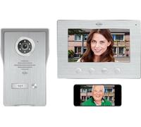 ELRO DV4000IP Wifi Videocitofono IP │ Telecamera 1080P Full HD con Visione Notturna │ Cavo a 4 Fili │ 16 Suonerie